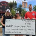 Festival boot stomps its way to huge donation for Search & Rescue